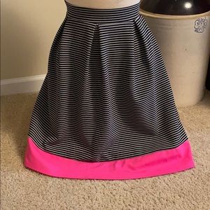 Versona Stripe Skirt NWT